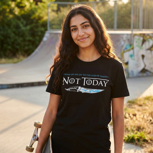 Zdjęcie produktu Koszulka Not Today dla fanów Gry o Tron czarna