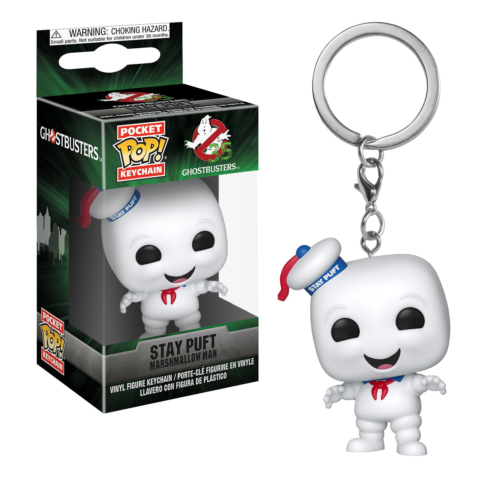 Zdjęcie produktu Ghostbusters - Marshmallow Man Funko Pop brelok