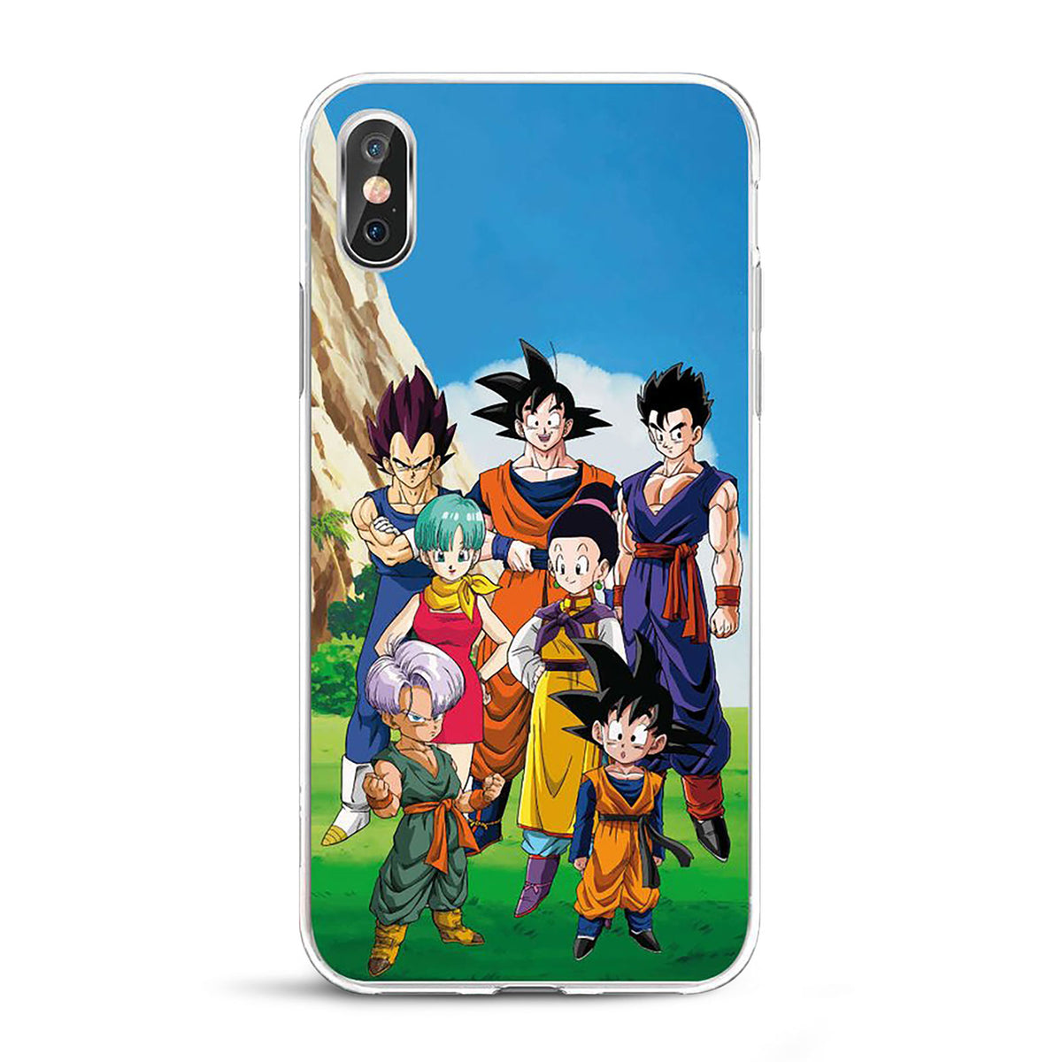 Zdjęcie produktu Dragon Ball Z - Family & Friends Etui Silikonowe na iPhone X / XS