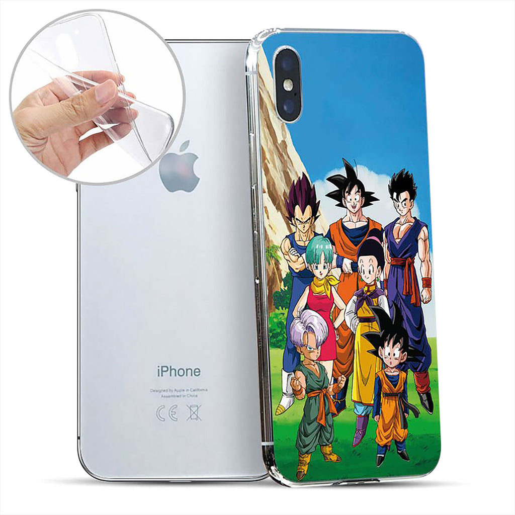 Zdjęcie produktu Dragon Ball Z - Family & Friends Etui Silikonowe na iPhone X / XS