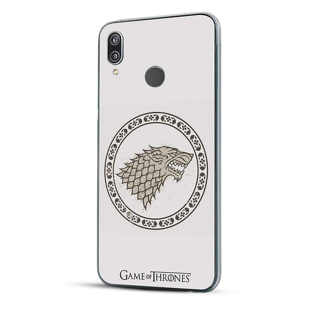 Product image Game of Thrones - Stark Crest Huawei P20 Lite Phone Case Silicone White