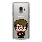 Zdjęcie produktu Harry Potter - Chibi Samsung Galaxy S9 Etui Silikonowe Przezroczyste
