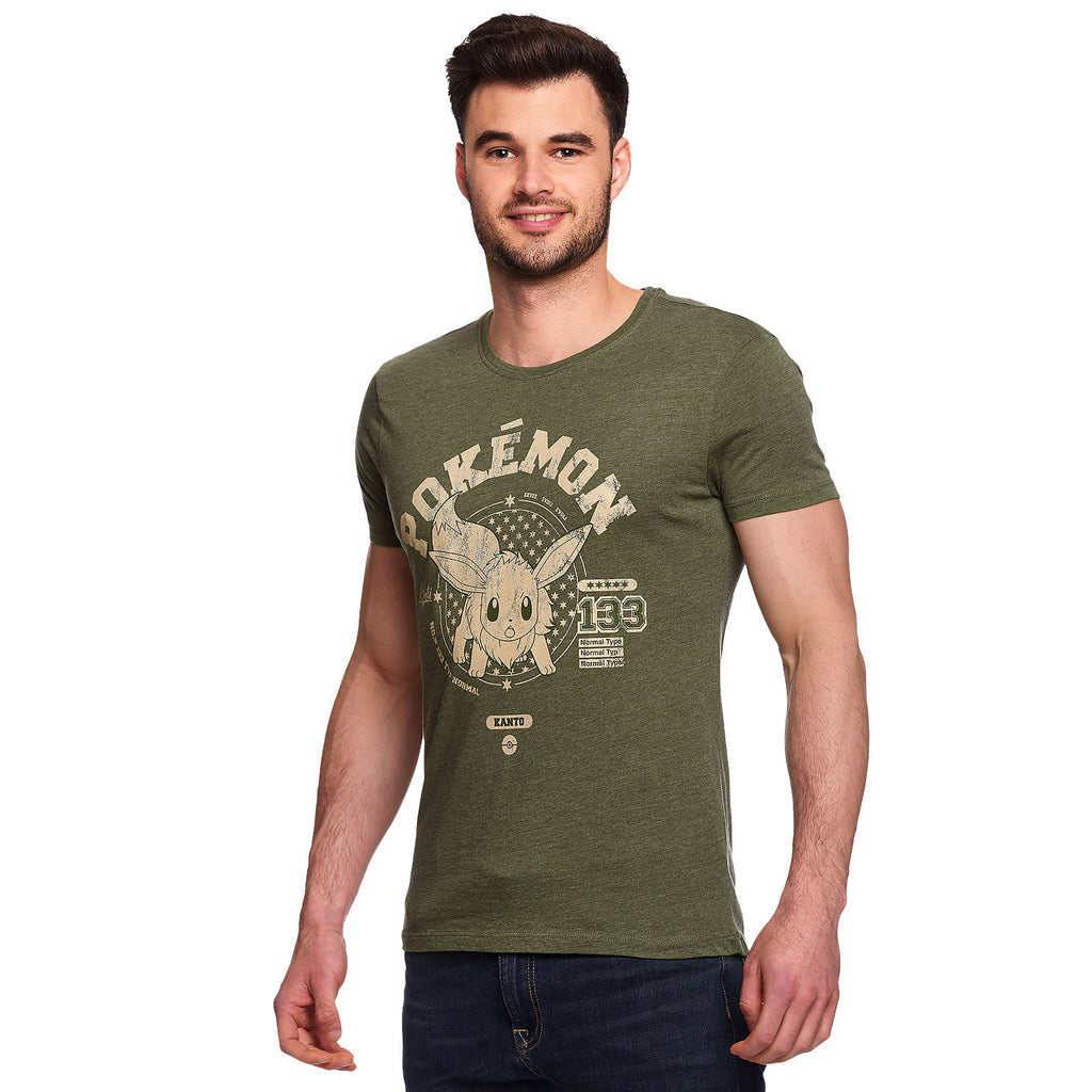 Zdjęcie produktu Pokemon - Evoli T-Shirt zielony