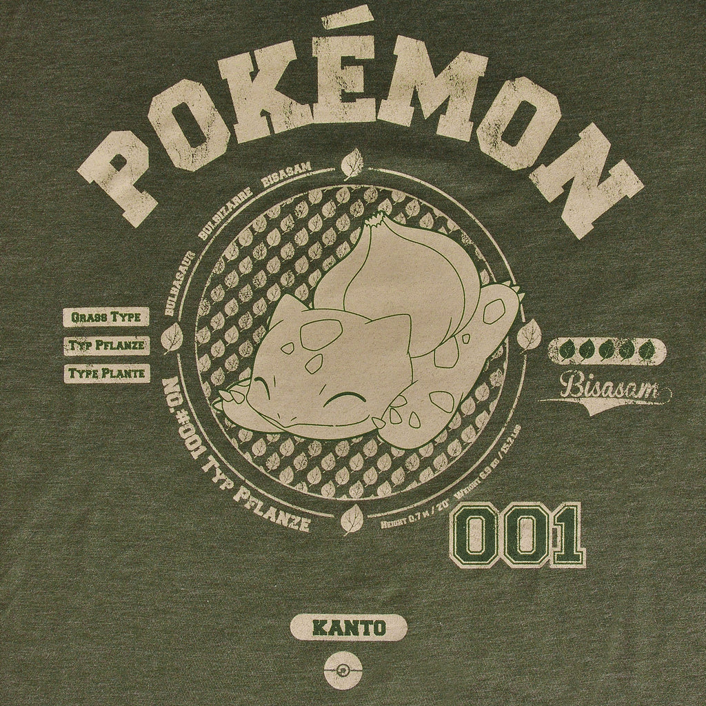 Product image Pokemon - Bulbasaur T-Shirt green