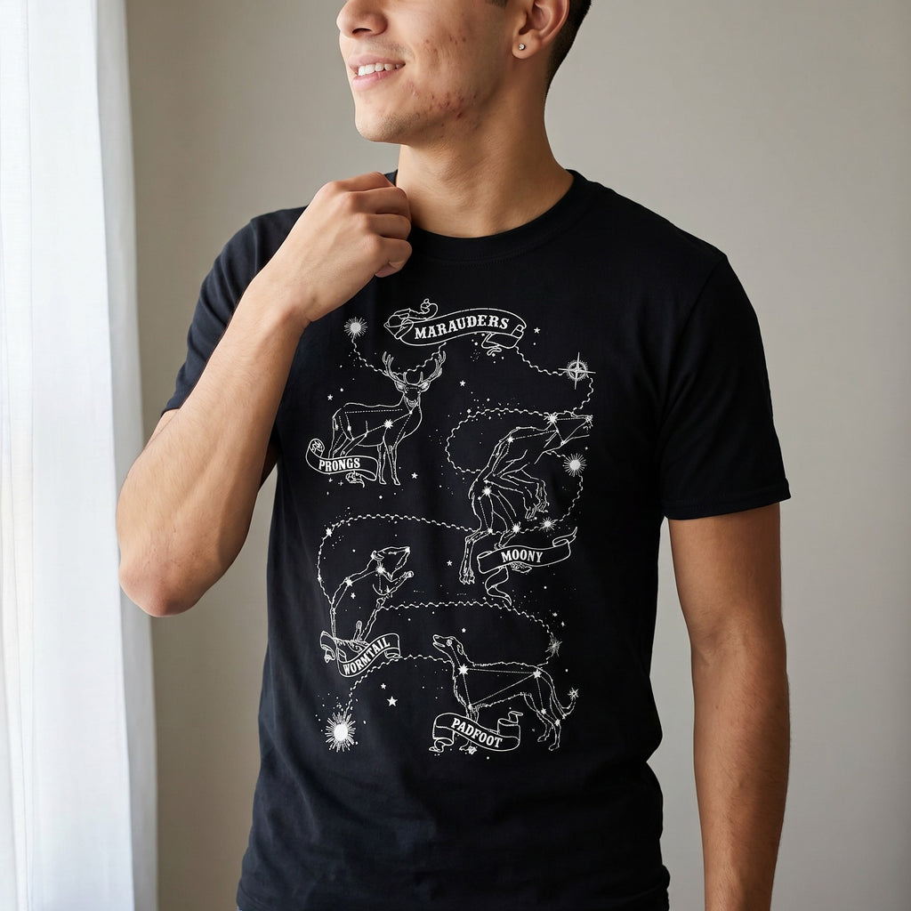 Product image Harry Potter - Marauders Astrology T-Shirt Black