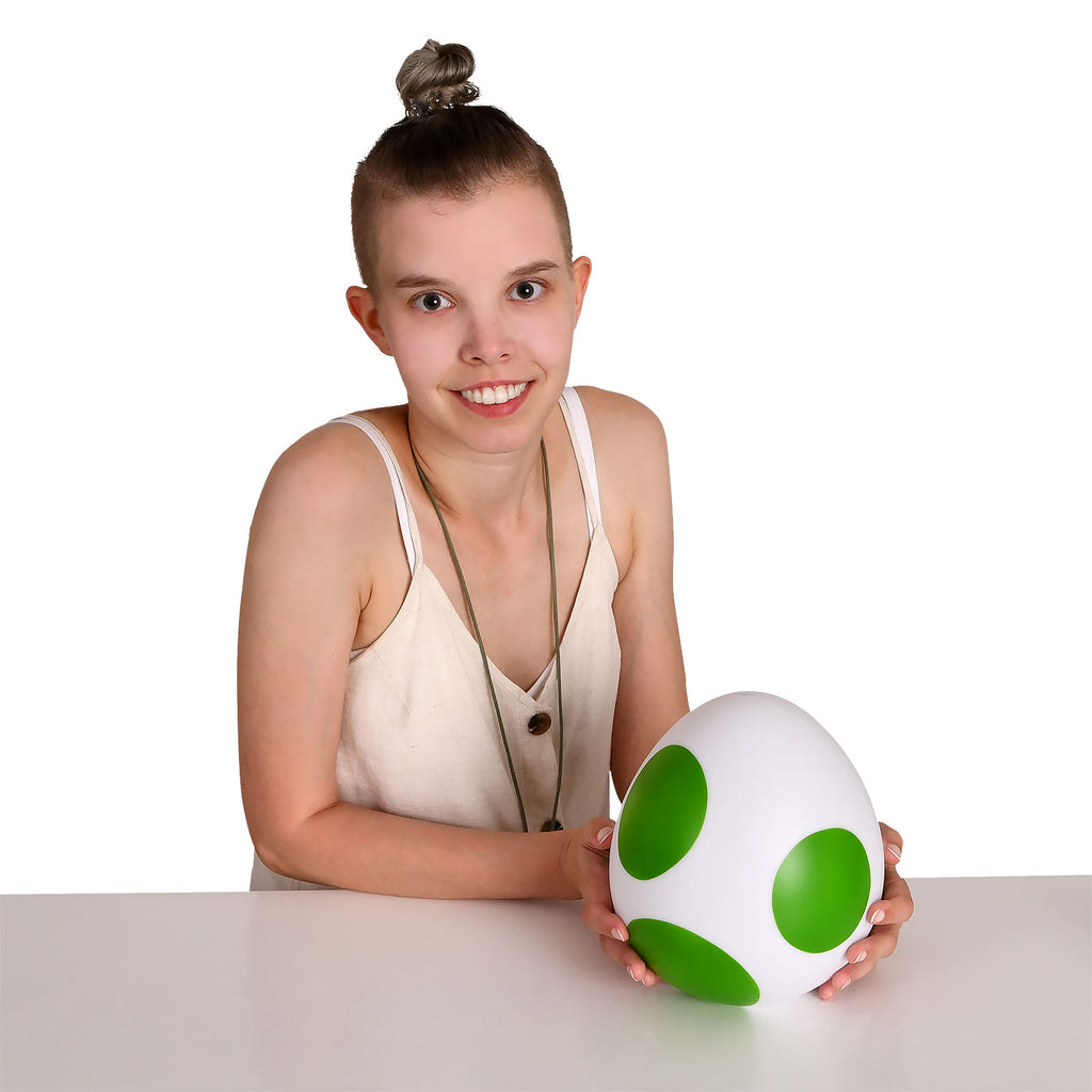 Zdjęcie produktu Super Mario - Lampa stołowa w kształcie jajka Yoshi