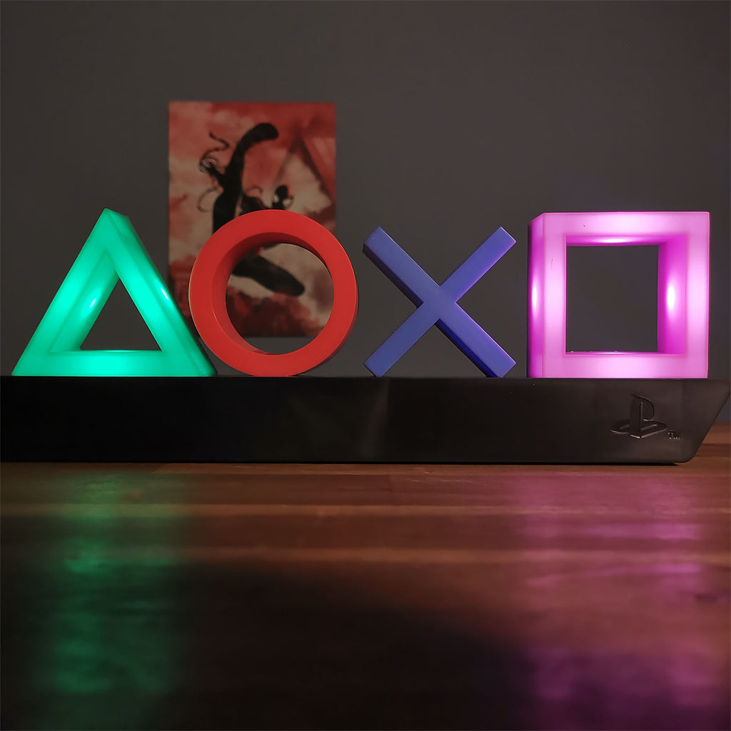 Zdjęcie produktu PlayStation - Lampa stołowa z symbolami