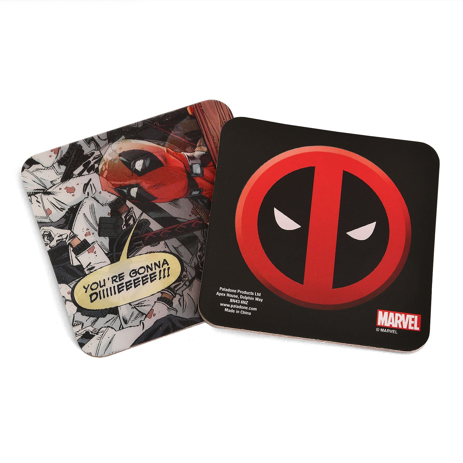 Zdjęcie produktu Deadpool 3D Podkładki 4-częściowy zestaw