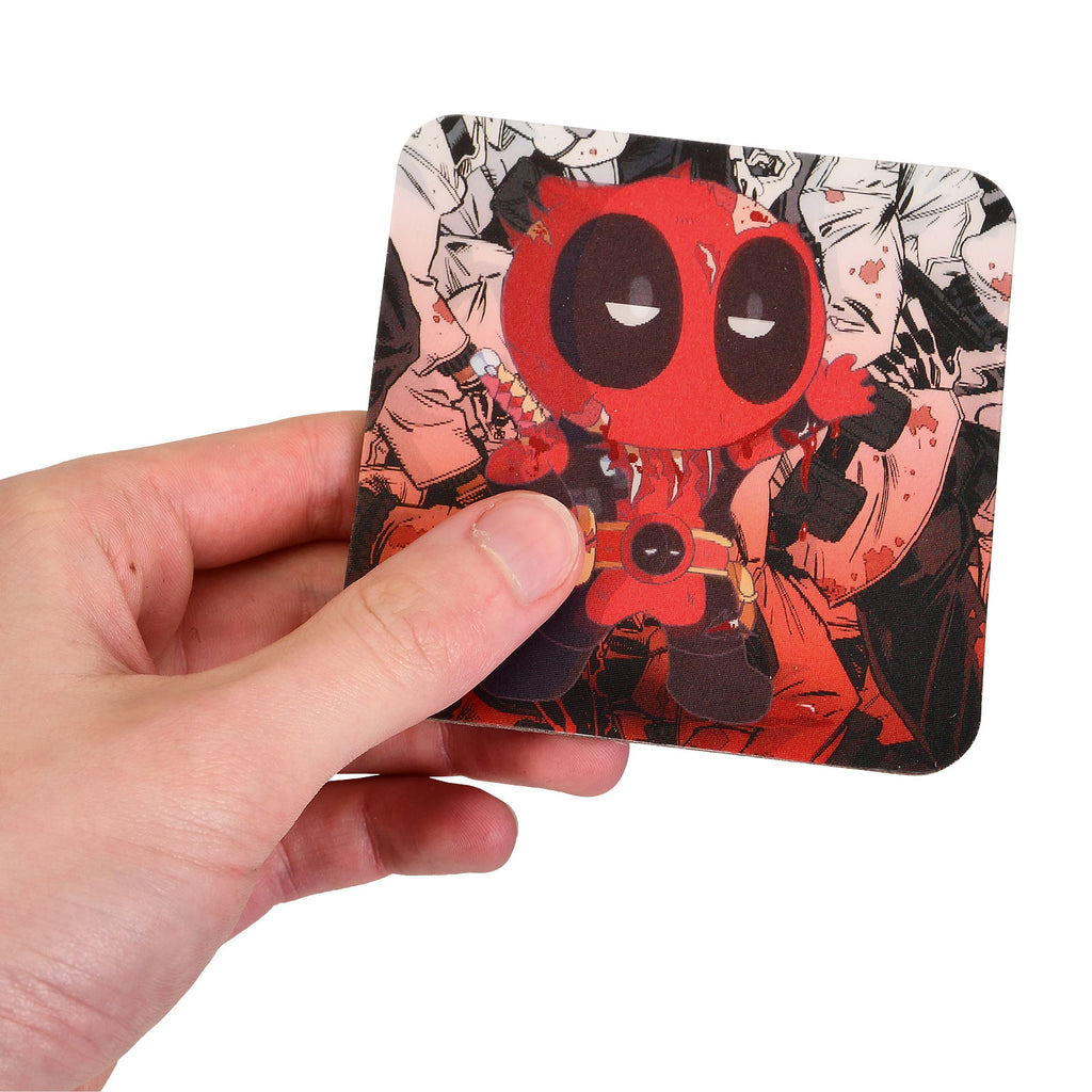Zdjęcie produktu Deadpool 3D Podkładki 4-częściowy zestaw