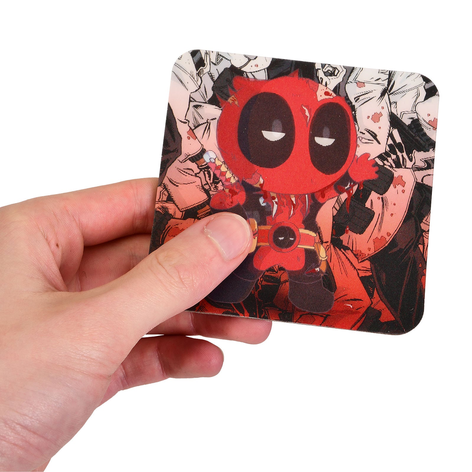 Zdjęcie produktu Deadpool 3D Podkładki 4-częściowy zestaw