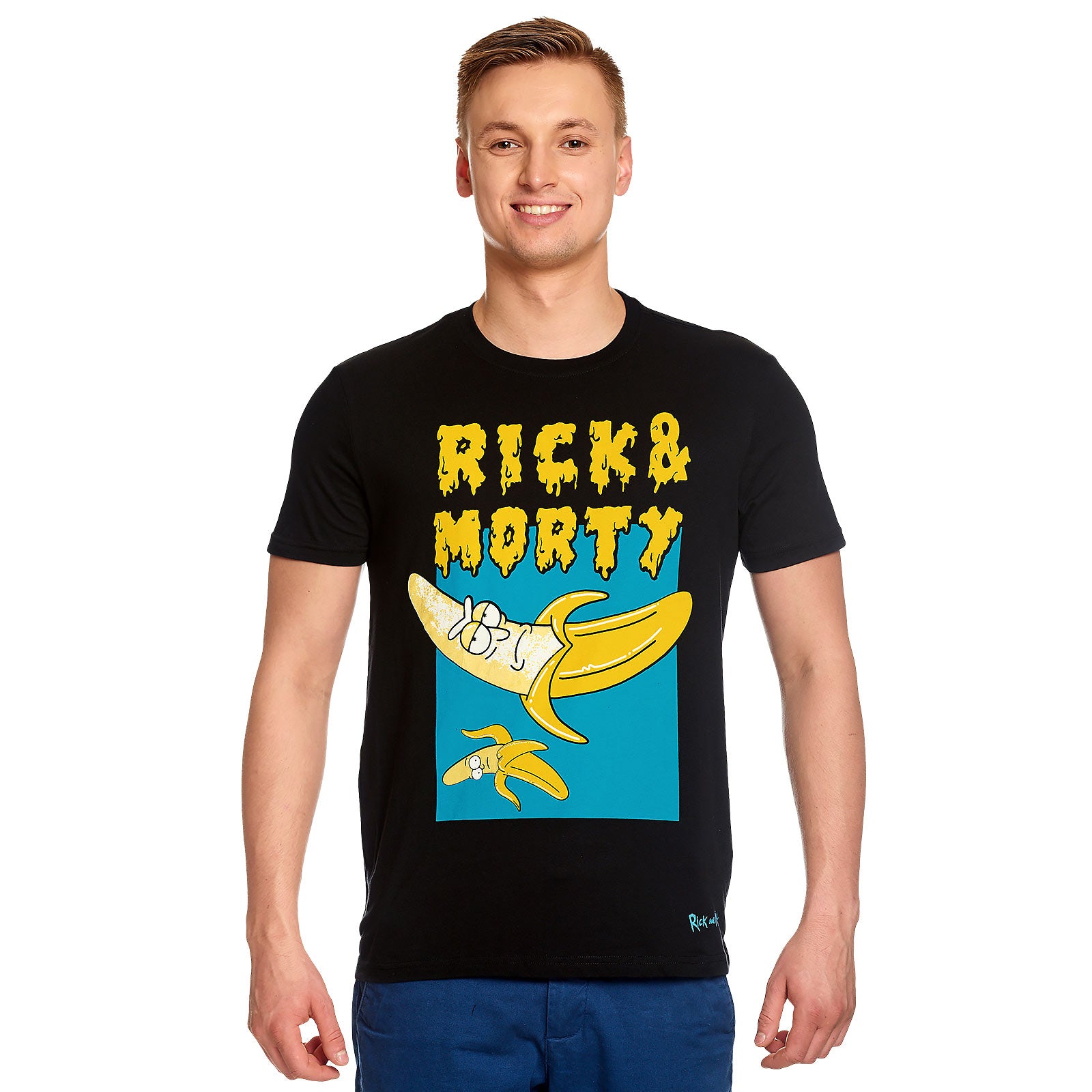 Zdjęcie produktu Rick and Morty - Low Hanging Banana T-Shirt czarne