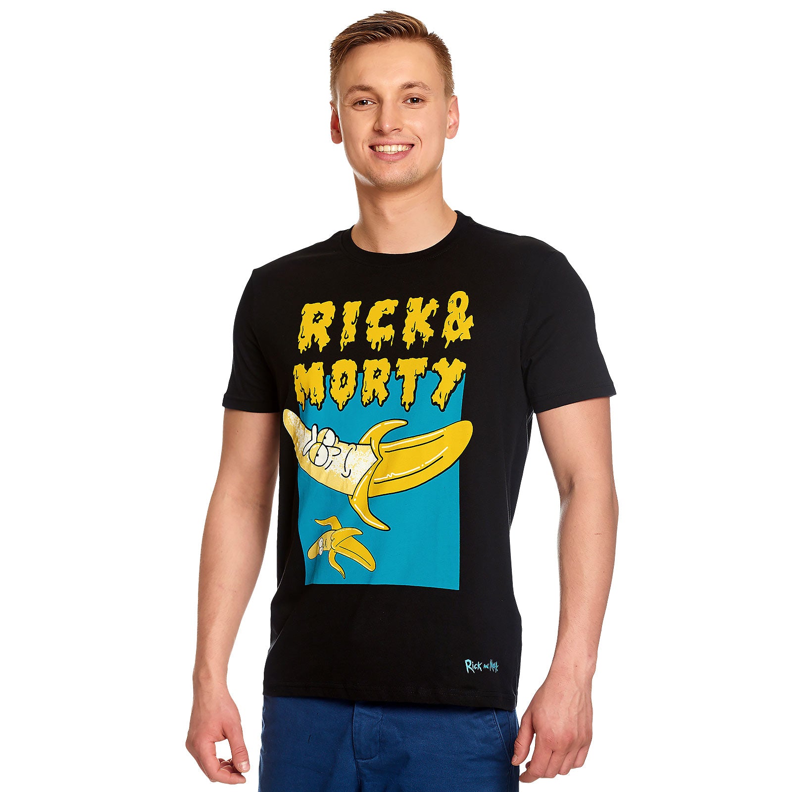 Zdjęcie produktu Rick and Morty - Low Hanging Banana T-Shirt czarne