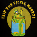 Zdjęcie produktu Rick and Morty - Flip the Pickle T-Shirt czarne