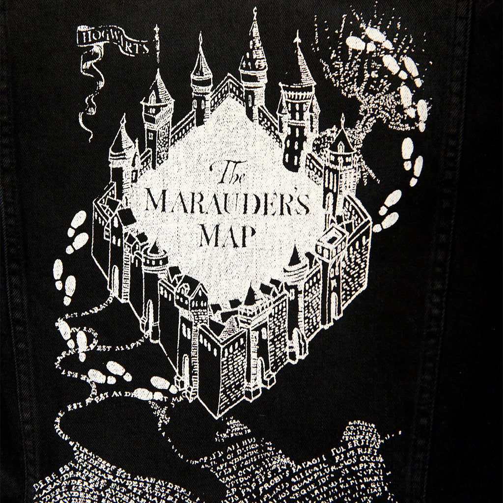 Product image Harry Potter - Marauder's Map Denim Jacket Women's black