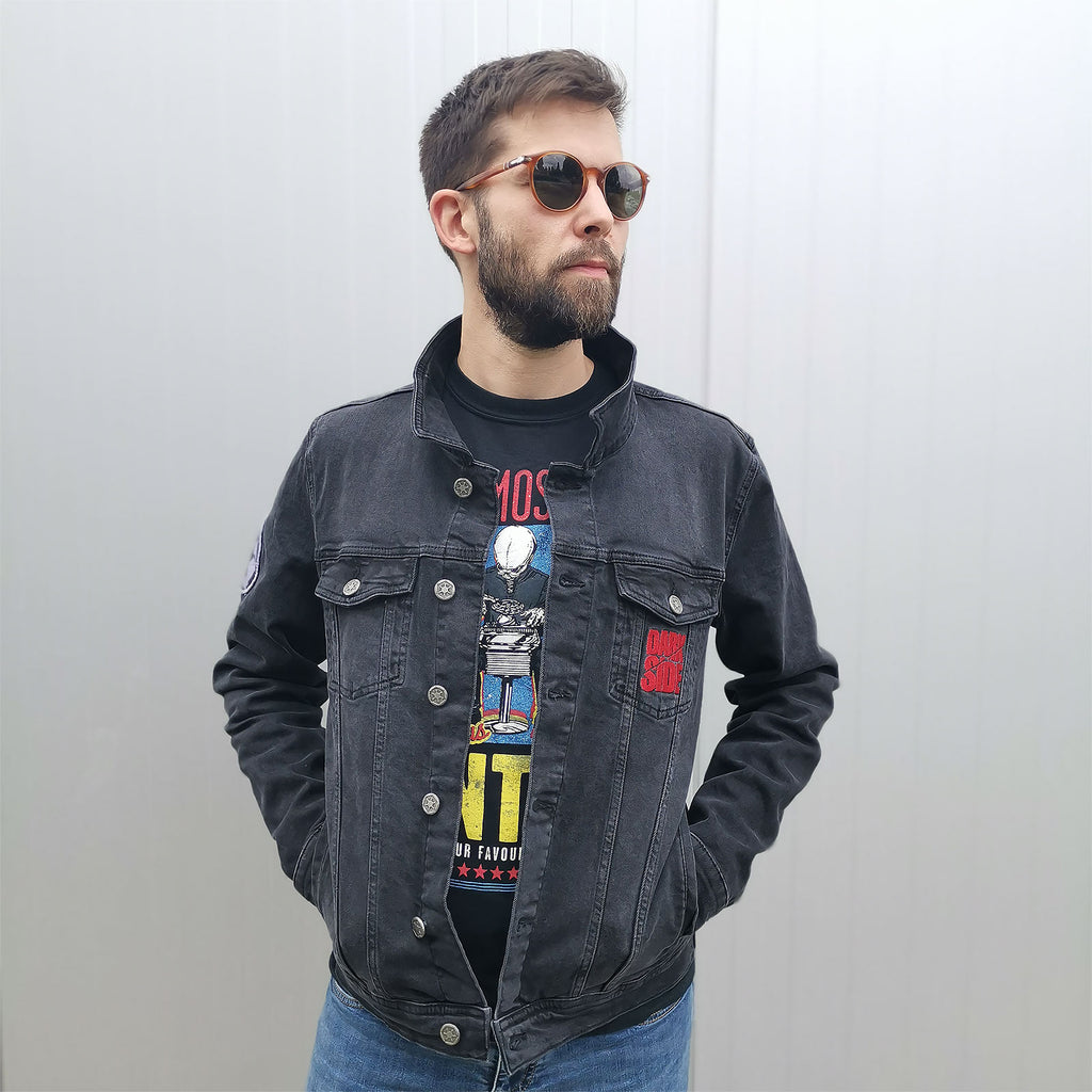 Zdjęcie produktu Star Wars - Ciemna Strona Czarna Kurtka Jeansowa