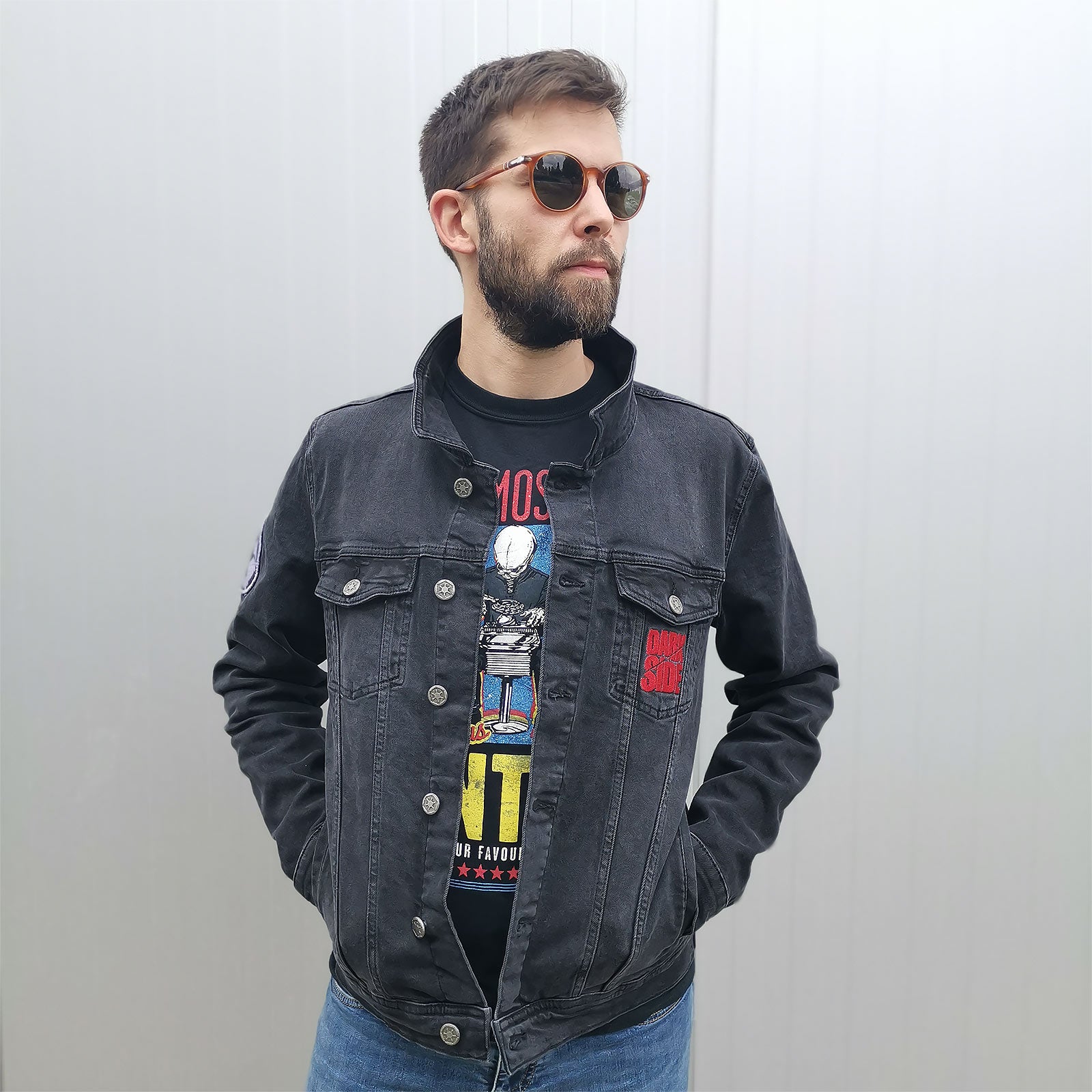 Zdjęcie produktu Star Wars - Ciemna Strona Czarna Kurtka Jeansowa
