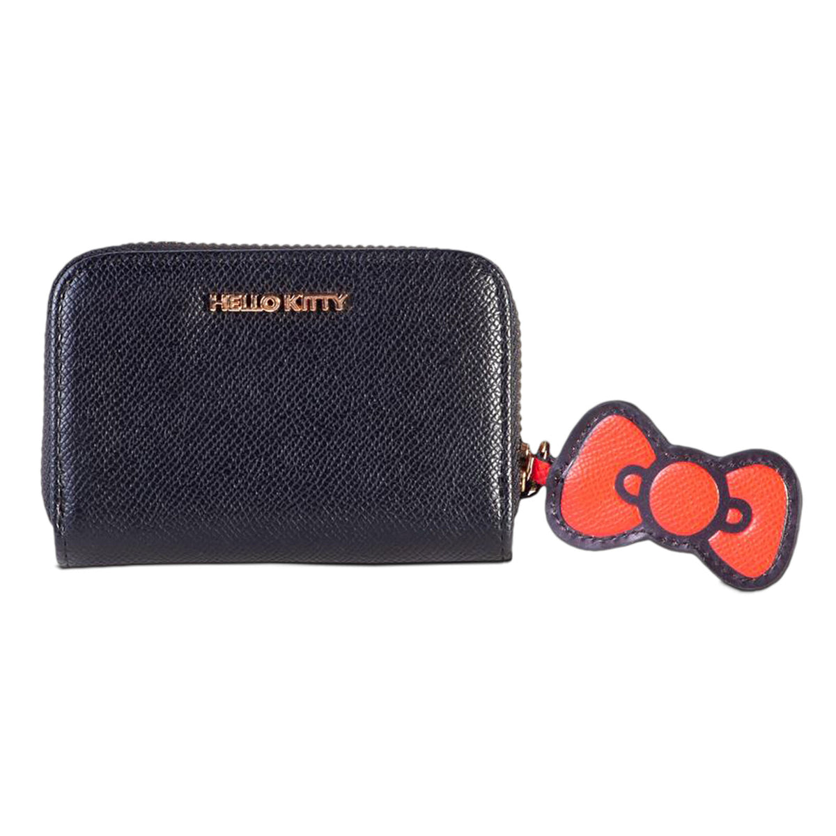 Zdjęcie produktu Hello Kitty - Portmonetka z logo, czarna