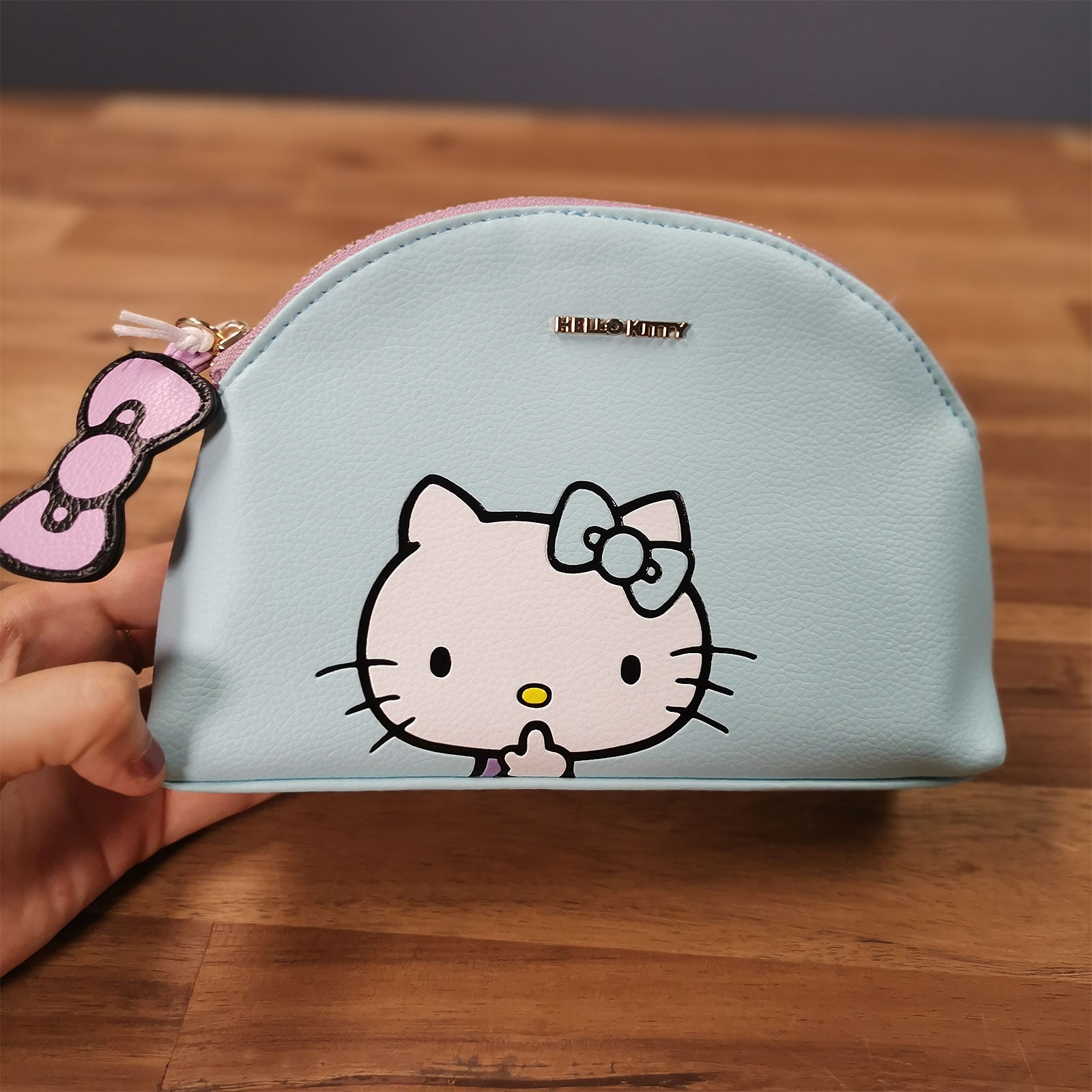 Zdjęcie produktu Hello Kitty - Be Quiet Kosmetyczka niebieska