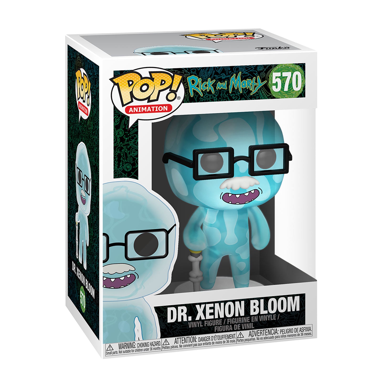 Zdjęcie produktu Rick and Morty - Dr. Xenon Bloom Glow in the Dark Funko Pop Figurka