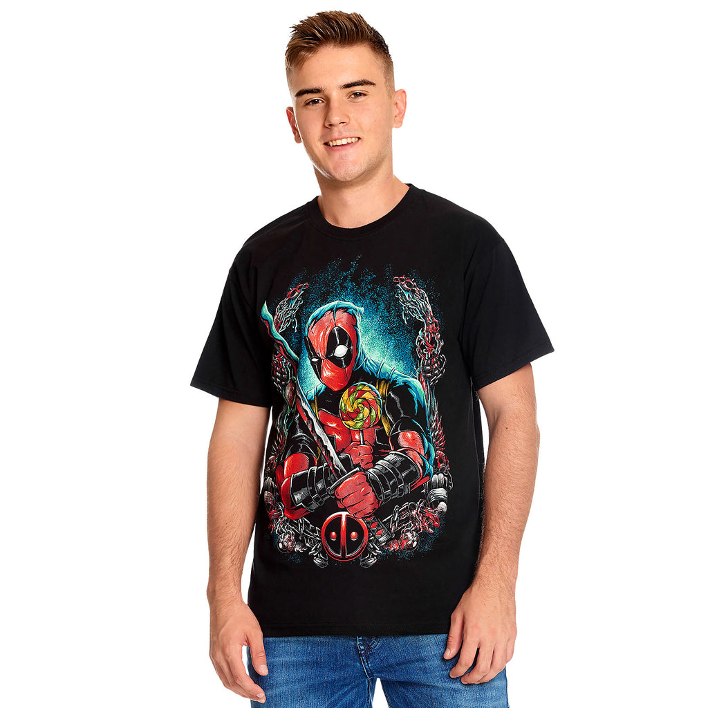 Zdjęcie produktu Deadpool - Lollipop T-Shirt czarne