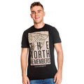 Zdjęcie produktu Gra o Tron - The North Remembers Stark T-Shirt czarny
