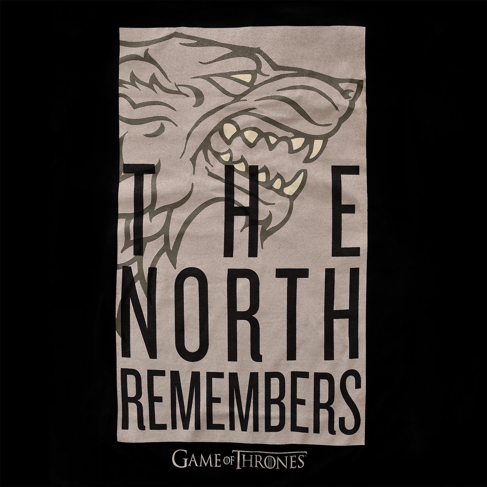 Zdjęcie produktu Gra o Tron - The North Remembers Stark T-Shirt czarny