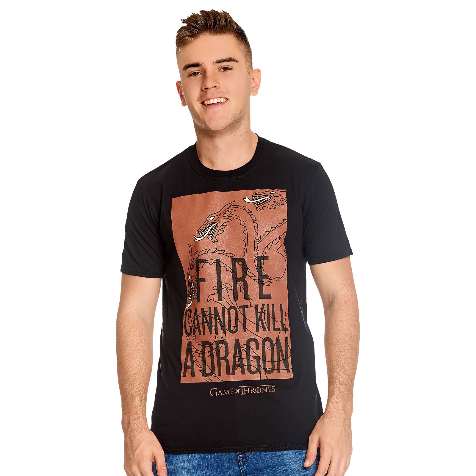 Product image Game of Thrones - Fire Cannot Kill a Dragon Targaryen T-Shirt black