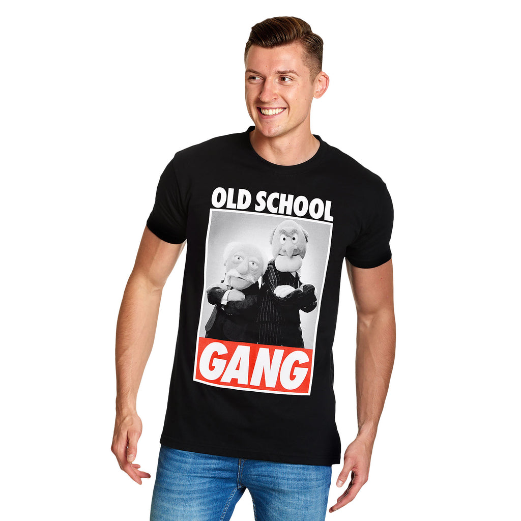 Zdjęcie produktu Muppety - Old School Gang T-Shirt czarne