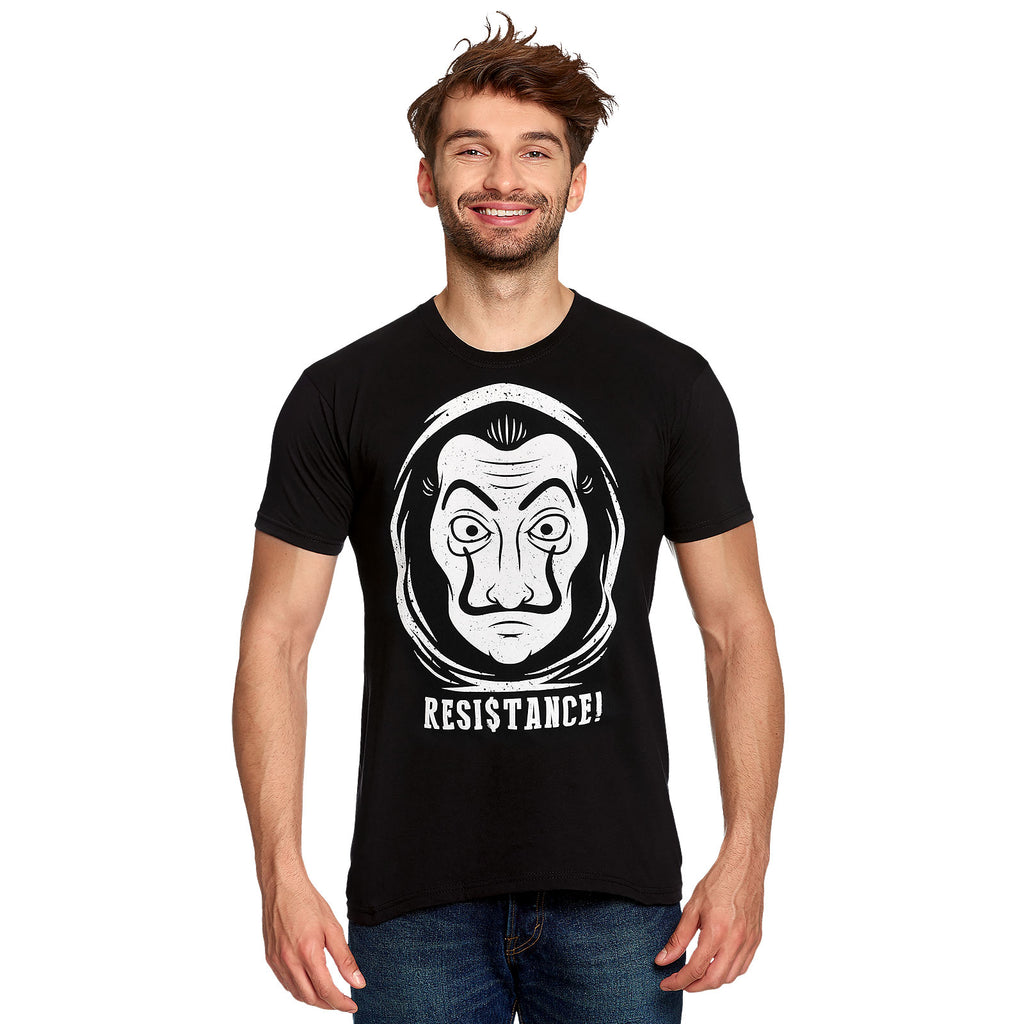 Zdjęcie produktu Resistance T-Shirt dla fanów Domu z Papieru czarne