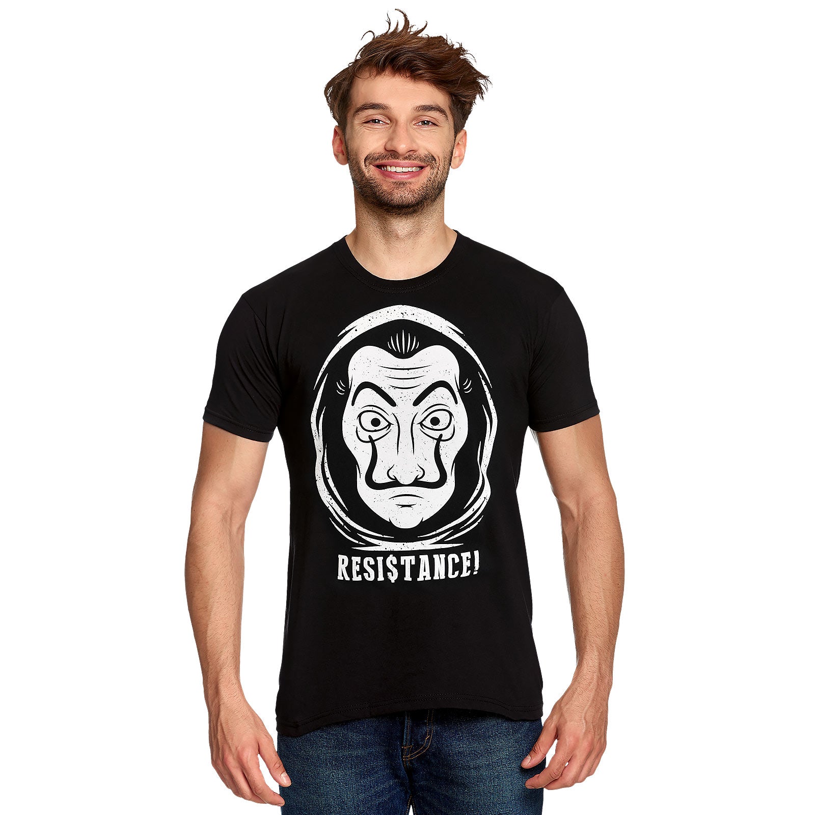 Zdjęcie produktu Resistance T-Shirt dla fanów Domu z Papieru czarne