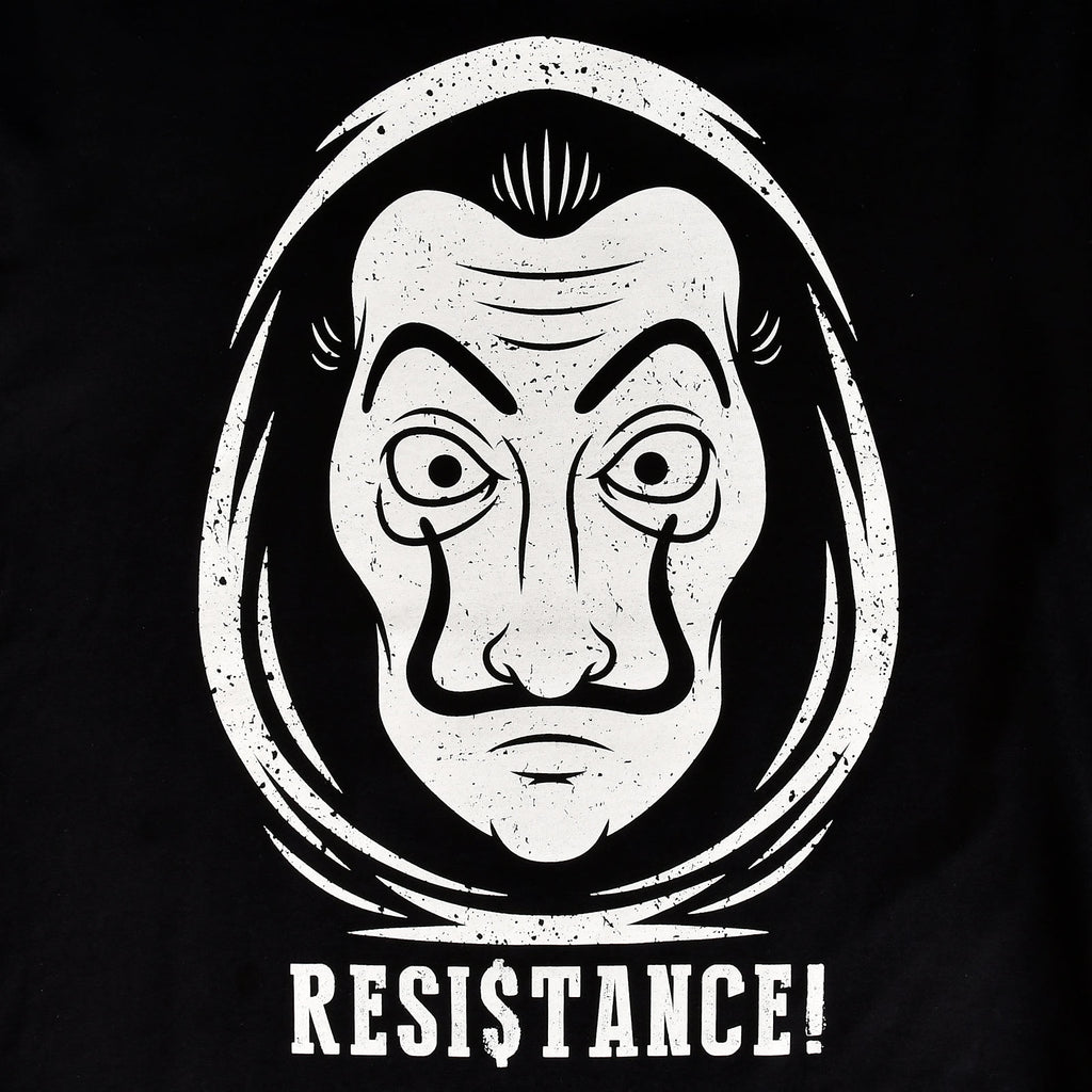 Zdjęcie produktu Resistance T-Shirt dla fanów Domu z Papieru czarne