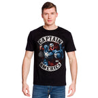 Zdjęcie produktu Captain America - Venomized T-Shirt czarne