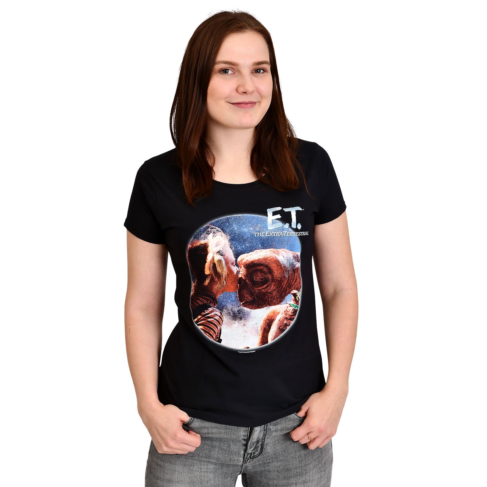 Zdjęcie produktu E.T. i Gertie T-Shirt damski czarny