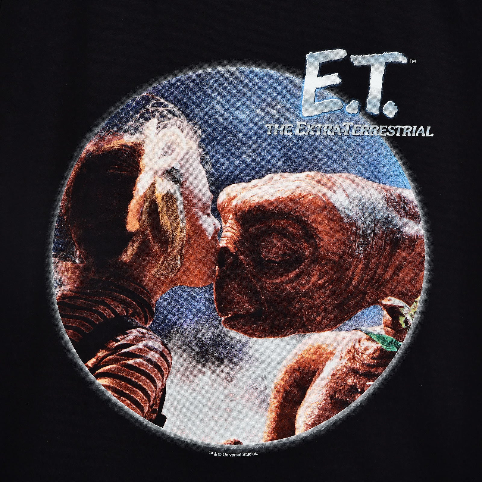 Zdjęcie produktu E.T. i Gertie T-Shirt damski czarny