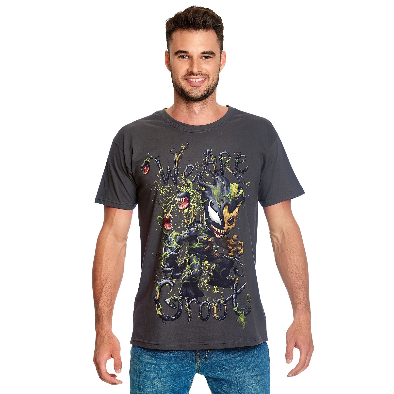 Zdjęcie produktu Guardians of the Galaxy - Venomized Groot T-Shirt szary