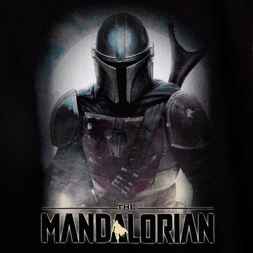 Zdjęcie produktu The Mandalorian Fighter T-Shirt czarne - Star Wars