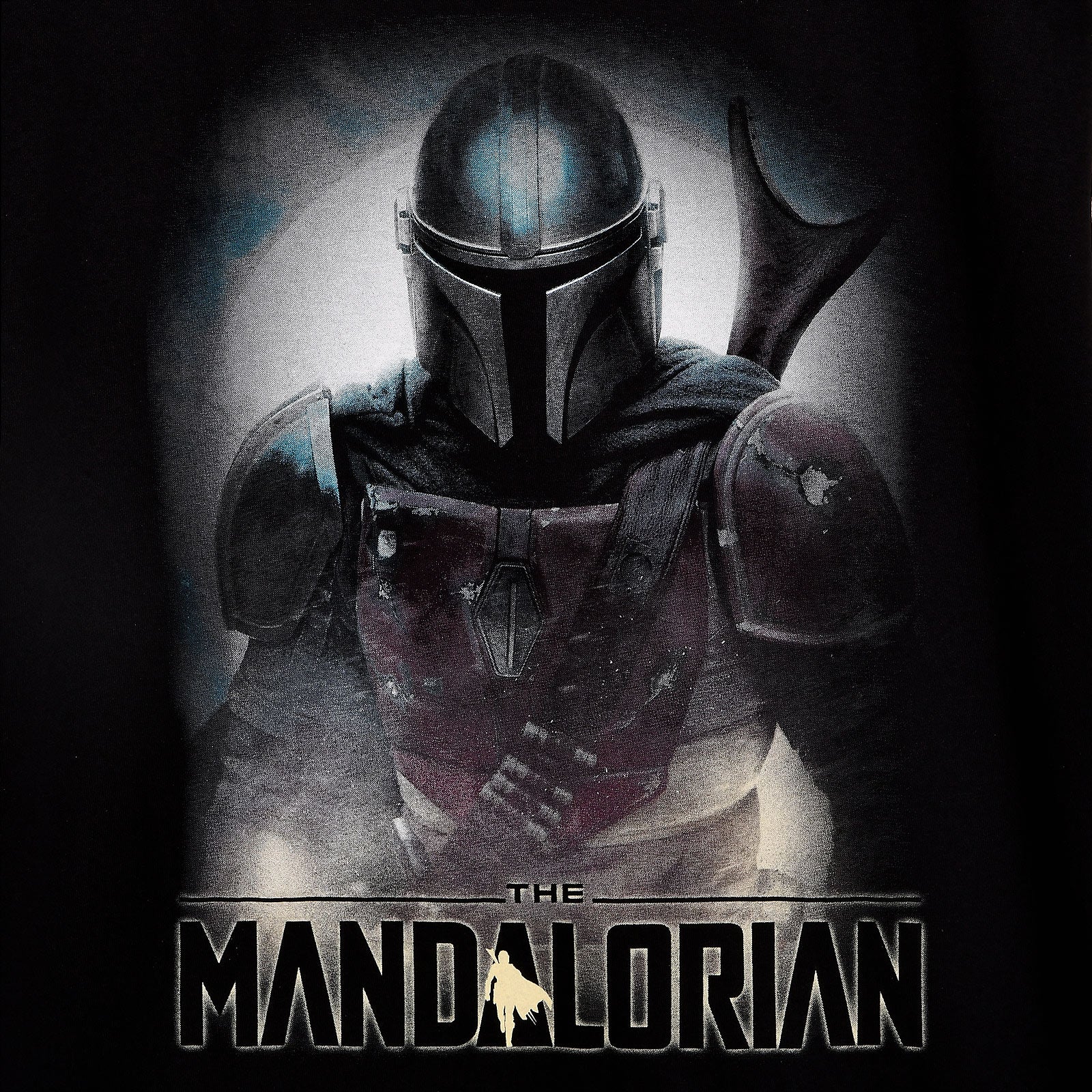 Zdjęcie produktu The Mandalorian Fighter T-Shirt czarne - Star Wars