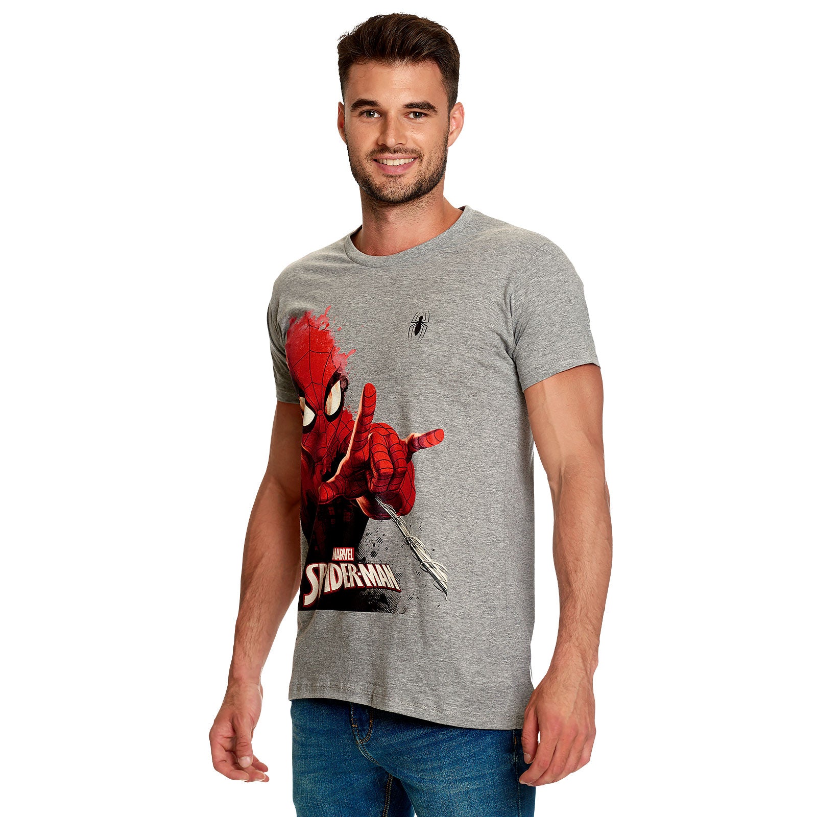 Zdjęcie produktu Spider-Man - Attack T-Shirt szary