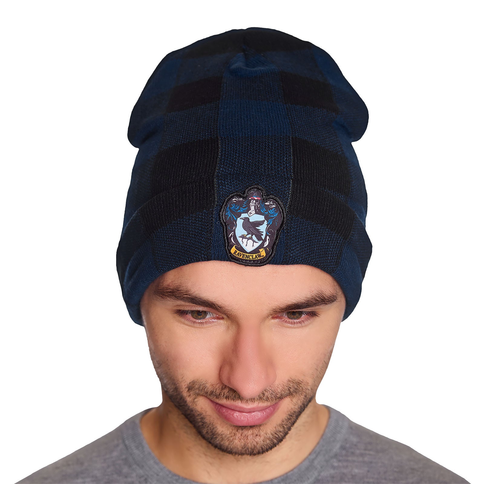 Product image Harry Potter - Ravenclaw Crest Checkered Beanie
