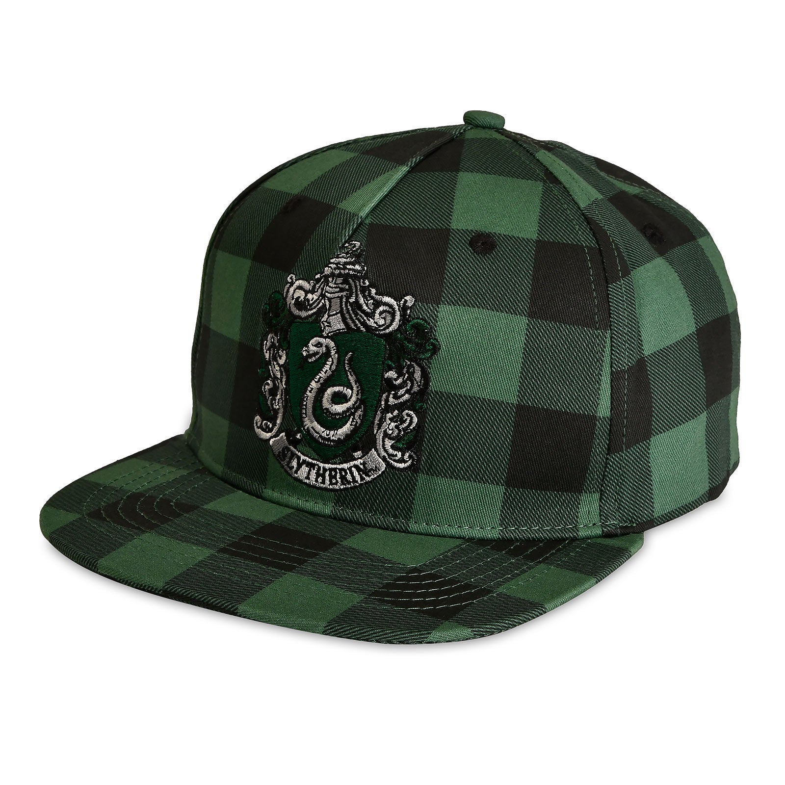 Zdjęcie produktu Harry Potter - Slytherin Herb Karo Snapback Czapka