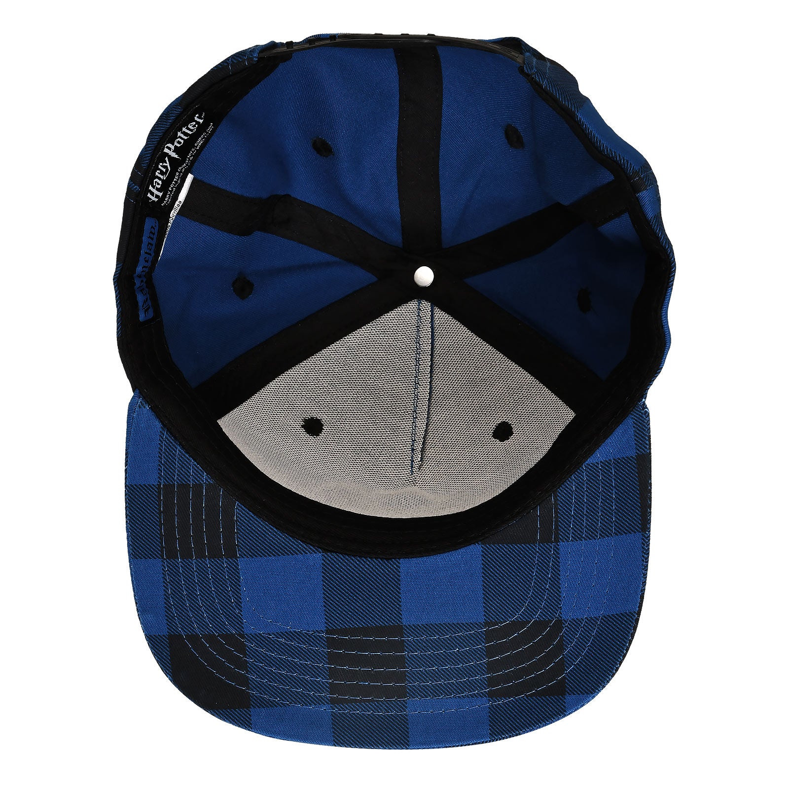 Zdjęcie produktu Harry Potter - Snapback czapka z daszkiem z herbem Ravenclaw w kratkę