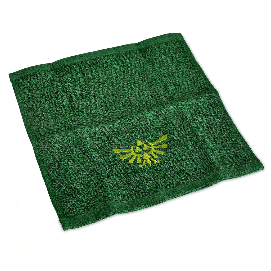 Zdjęcie produktu Zelda - Ręczniki z logo Hyrule z myjką 3-częściowy zestaw