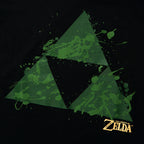 Product image Zelda - Triforce Splatter Women's T-Shirt Black