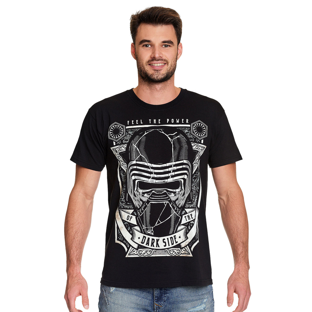 Zdjęcie produktu Star Wars - Poczuj Moc Ciemnej Strony T-Shirt czarne