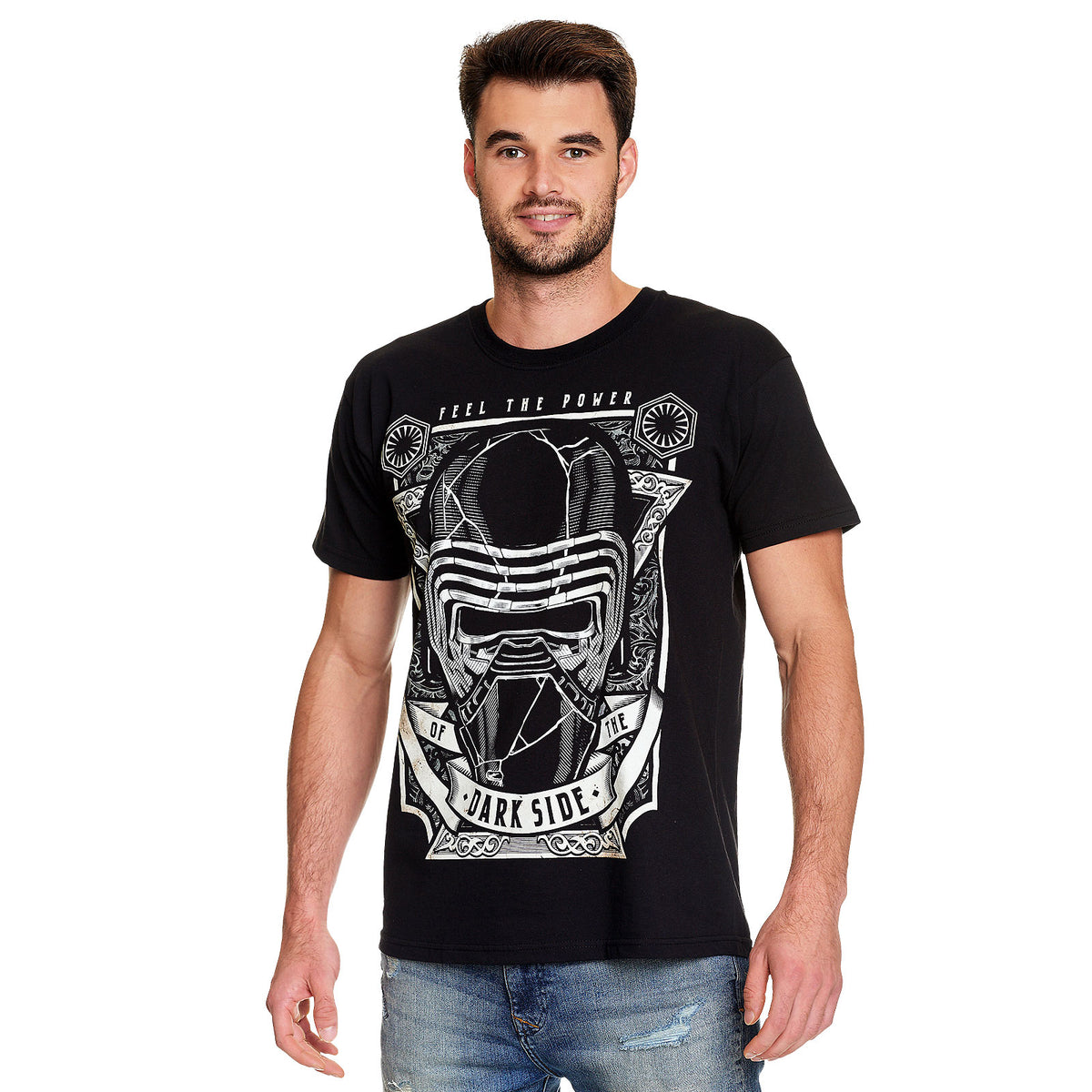 Zdjęcie produktu Star Wars - Poczuj Moc Ciemnej Strony T-Shirt czarne