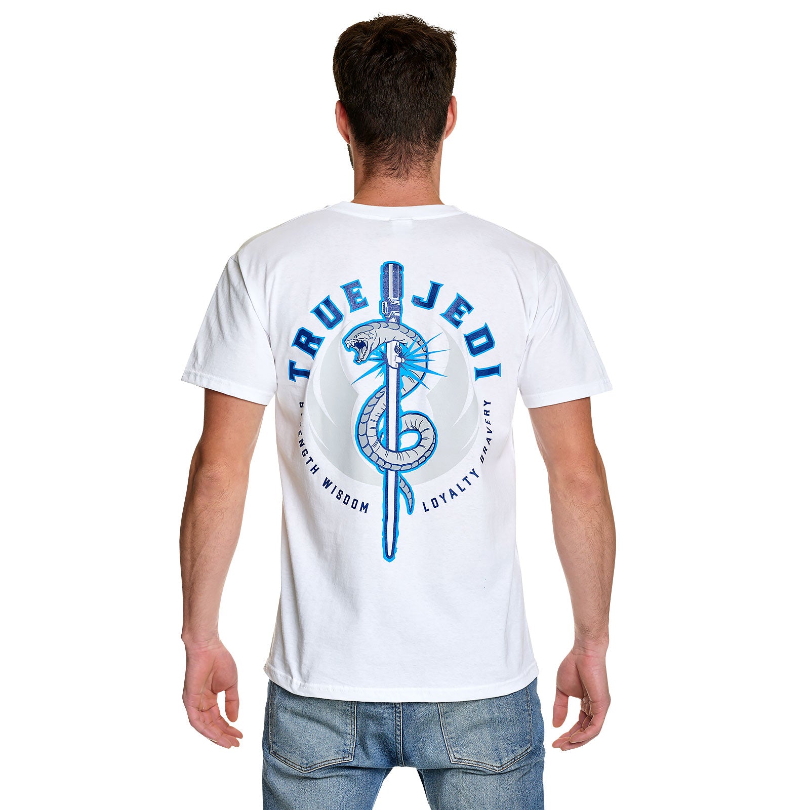 Zdjęcie produktu Star Wars - True Jedi T-Shirt biały