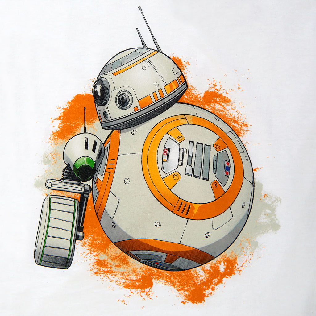 Zdjęcie produktu Star Wars - Rolling Droids T-Shirt damski biały