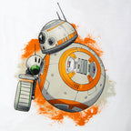 Zdjęcie produktu Star Wars - Rolling Droids T-Shirt damski biały