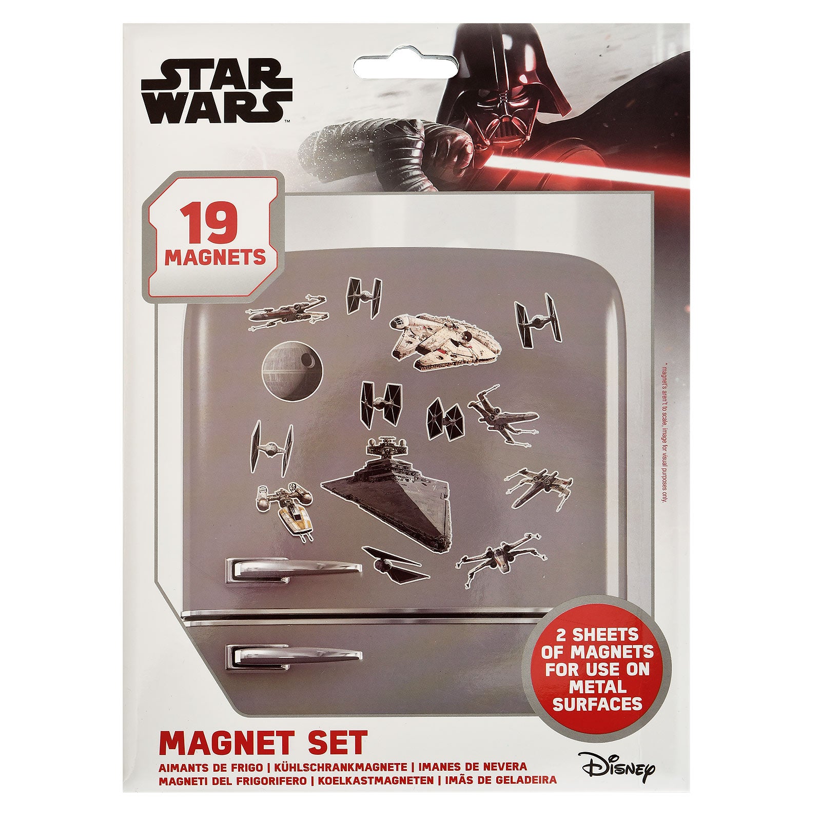 Zdjęcie produktu Star Wars - Zestaw magnesów Space Battle