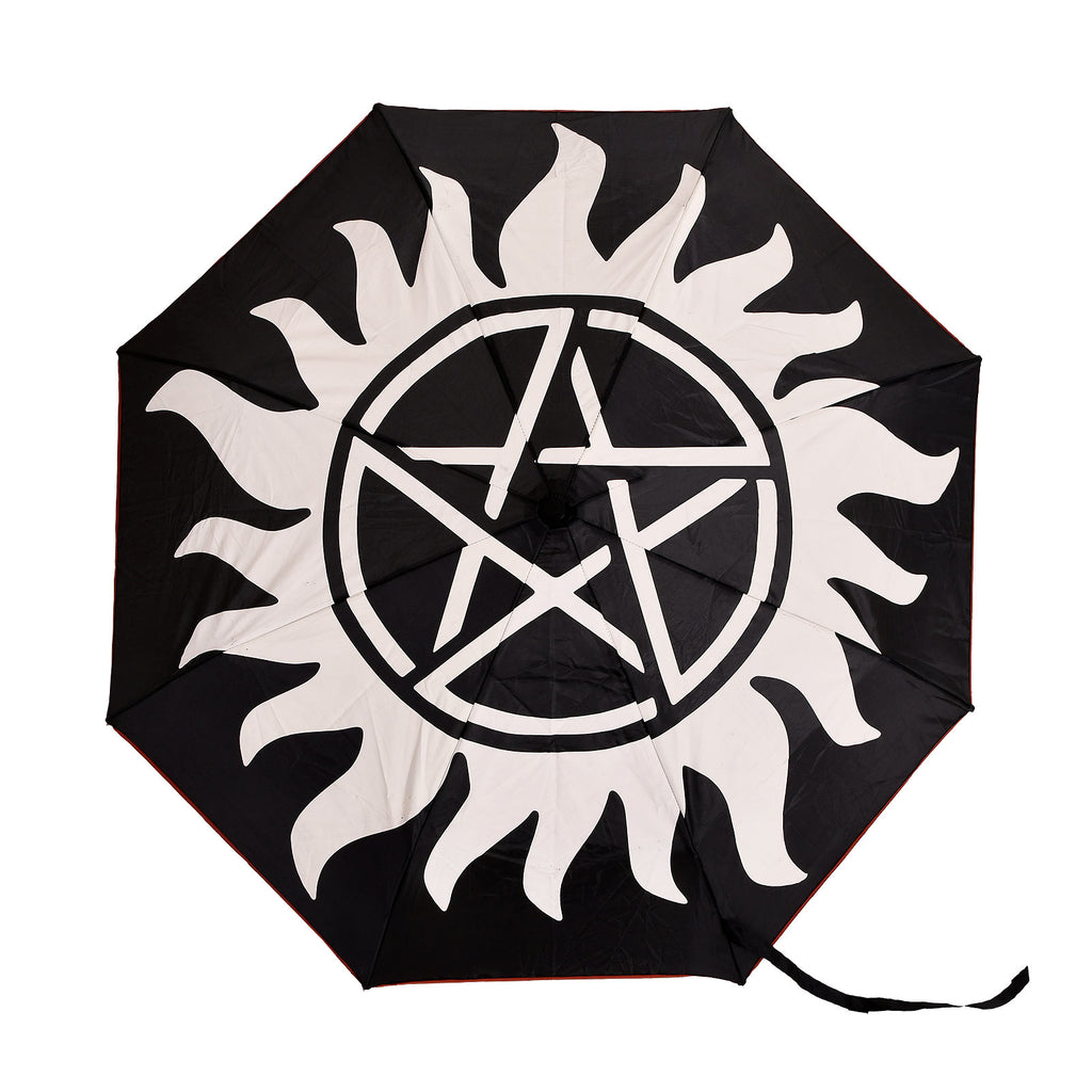 Zdjęcie produktu Supernatural - Parasol z symbolem ochronnym przed opętaniem z efektem aqua